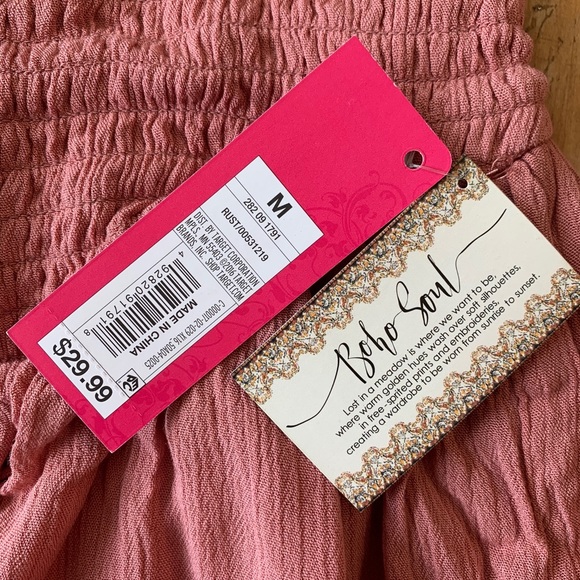 Pink Strapless Romper Dress - Picture 4 of 4